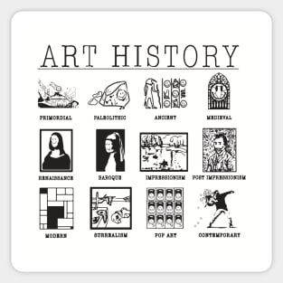 Art History Sticker